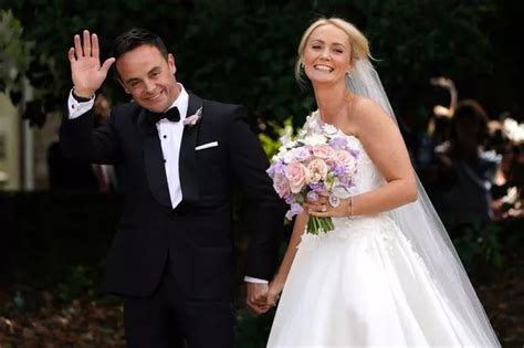 First Picture Of Ant McPartlin And His New Wife After Their Star