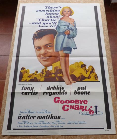 Goodbye Charlie Movie Poster Original Folded One Sheet Year 1964 U S A Barnebys