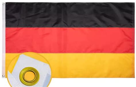 Deutschland Fahne Ca X Cm Mit Sen X Deutsche Hiss Flagge