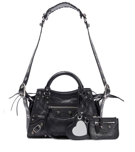 Balenciaga Neo Cagole Xs Leather Tote In Black Lyst