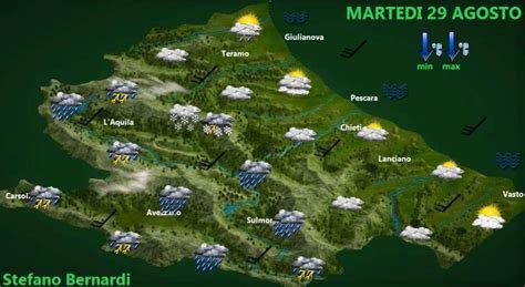 Il Meteo Di Stefano Bernardi Bassa Pressione In Azione