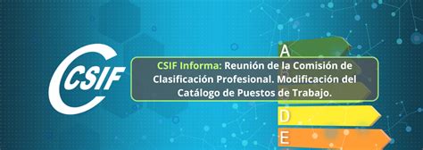 Csif Csif Informa Reuni N De La Comisi N De Clasificaci N