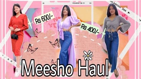 Meesho Top Haul Meesho Western Haul Meesho Tops Dresses Haul