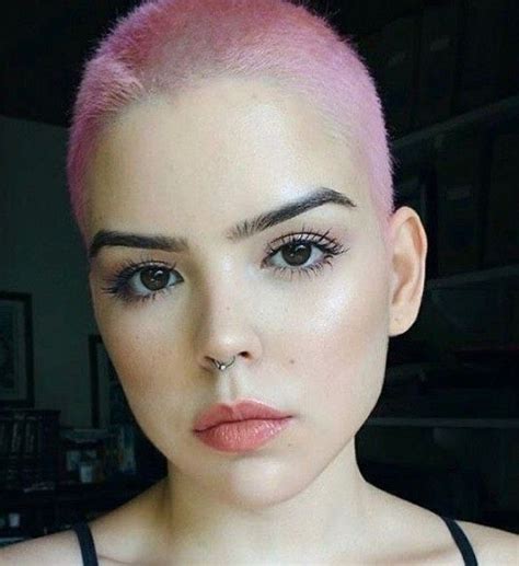 Hair And Headshaves On Instagram “lovely Pink Buzz” In 2024 Buzzed