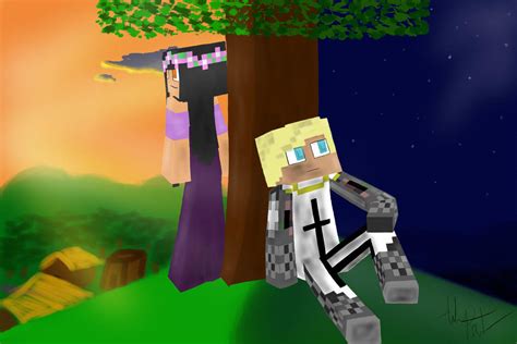 Aphmau and Garroth Day and Night by AlishaBluefox on DeviantArt