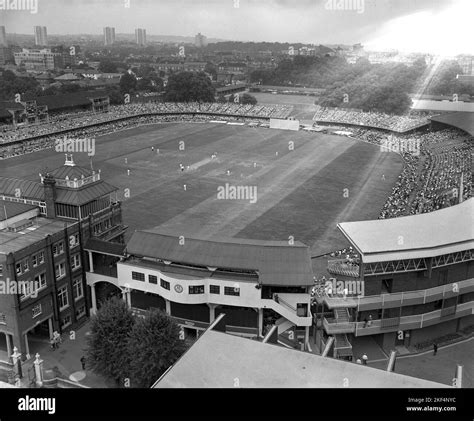 General View Of Lords Cricket Ground Stock Photo Alamy