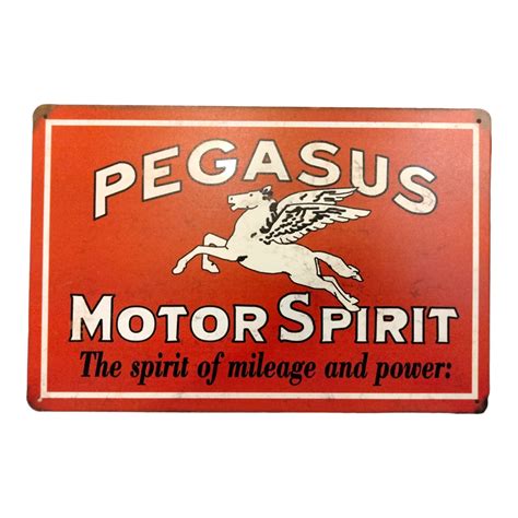 Pegasus Sign / Mobilgas Sign / Mobil Signs / Garage Sign