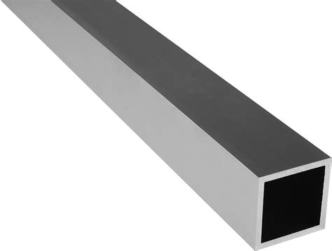 Riggatec Tube d aluminium Carré 50x50x4mm Longueur 0 5 m à prix