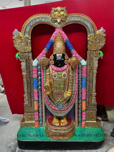 Marble TIRUPATI BALAJI FINE 3 FEET Temple At 45000 In New Delhi ID