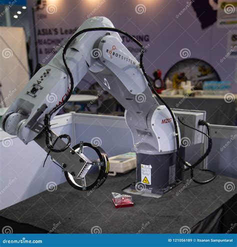 Nachi Robotic Systems MZ07 Robot Editorial Stock Image - Image of model ...