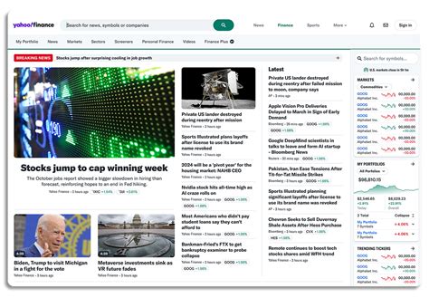 Yahoo Finance - Behind every great investor is Yahoo Finance — the #1 ...