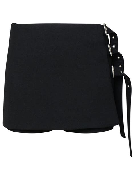 Buy Ambush Miniskirt Buckles Black At 33 Off Editorialist