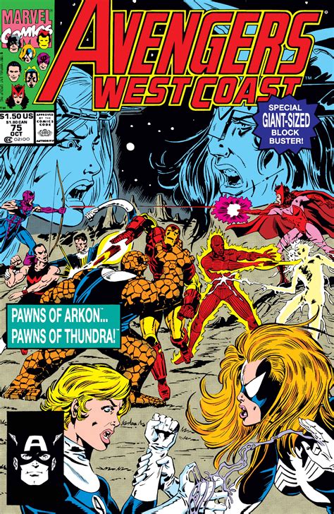 West Coast Avengers Comic Issues Marvel