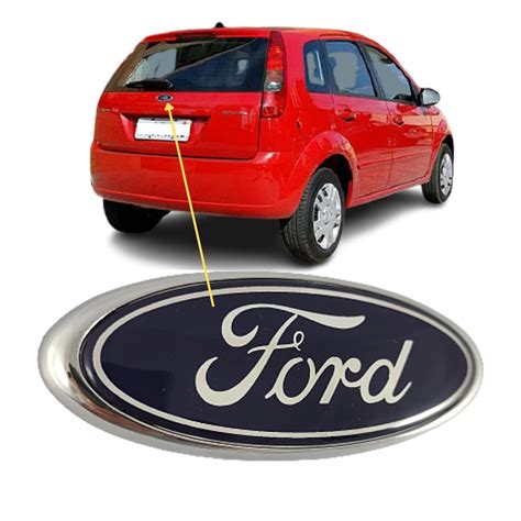 Emblema Logo Porta Mala Ford New Fiesta E Fiesta Amazon 2014 2015