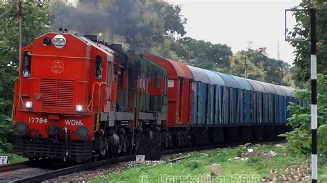 Rare Bksc Alco Twns Bcnhl Freight Wagons Indian Railways Youtube