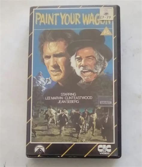 Paint Your Wagon Vintage Vhs Movie Clint Eastwood Lee Marvin Jean