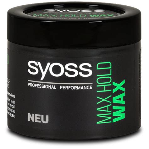 syoss Professional Performance Max Hold Power Wax