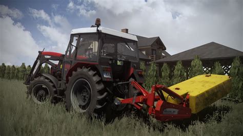 Farming Simulator Zetor 7745 Pöttinger Novadisc 305 Osina Wielka