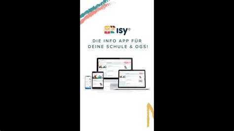 Isy App ganzheitliche digitale Lösung für Deine Schule OGS