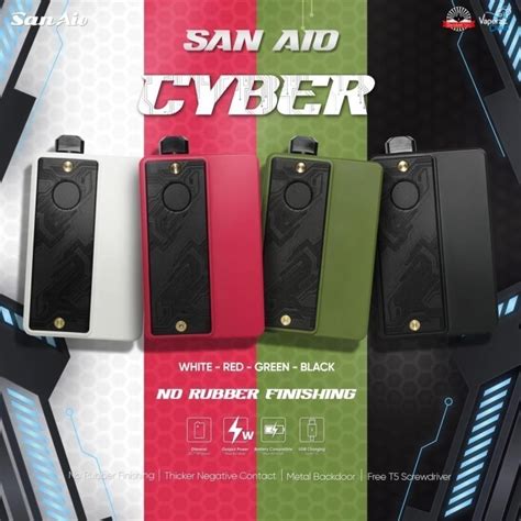 Jual San Aio Cyber Edition W Aio Boro Kit Device By Vaperzcloud X