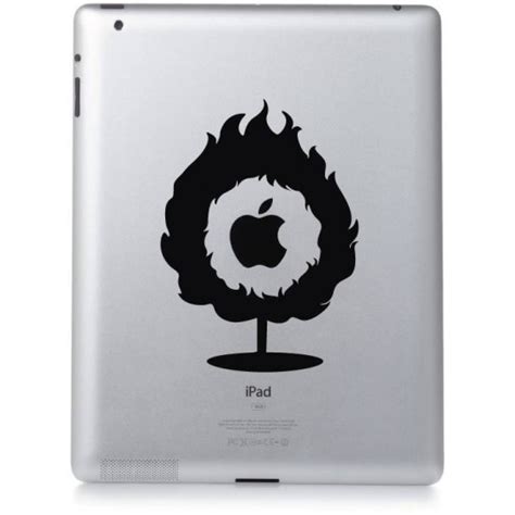 Stickers Ipad 2 Flamme Des Prix 50 Moins Cher Quen Magasin