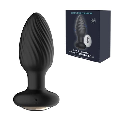 Degree Prostate Massager Rotating Anal Vibrator Male Masturbator