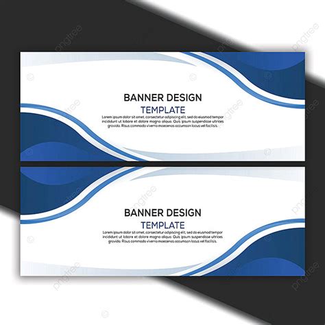 Blue Banner Design Template Template Download on Pngtree