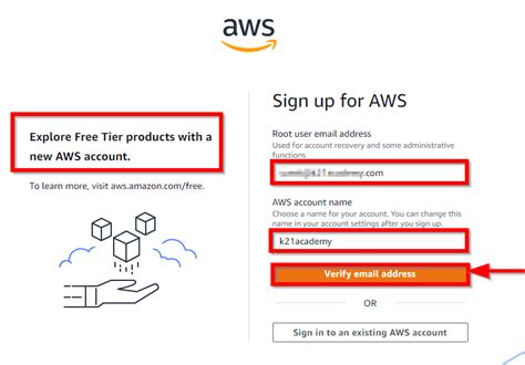 Aws Account Creation Steps