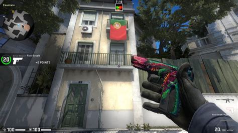 CSGO Five SeveN Hyper Beast Battle Scarred YouTube