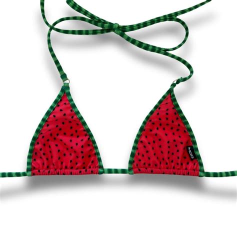 Watermelon Sugar Mini Bikini Top Micro Gigi