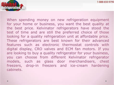 PPT - Different Types of Kelvinator Refrigerator Models PowerPoint ...