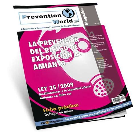 Revista Prevention World Magazine Número 30 Marzo Abril 2010