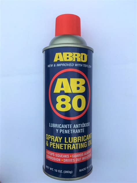 Spray Lubricant Penetrating Oil Bangerbits