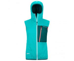 Ortovox Swisswool Piz Duan Vest W Ice Waterfall Ab