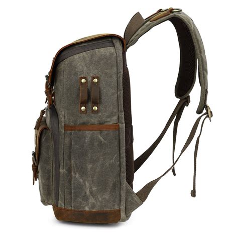 Vintage Leather Camera Backpack - Capture Life's Moments in Style ...