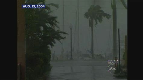 Video Aug. 13, 2004: Hurricane Charley strikes Florida's west coast ...