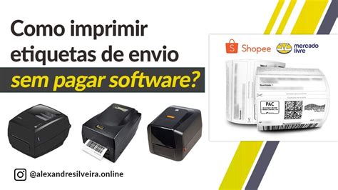 Como Imprimir Etiquetas De Envio Do Mercado Livre Shopee Magazine