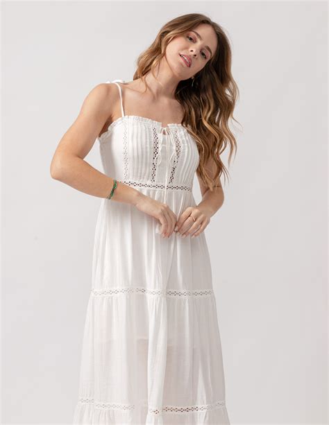 Vestido Midi Delicate Branco Sangue Latino