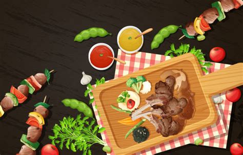 Marinade Meat Illustrations Royalty Free Vector Graphics And Clip Art