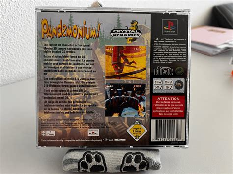 hra PANDEMONIUM na PS1 PSX Playstation 1 vzácná Aukro