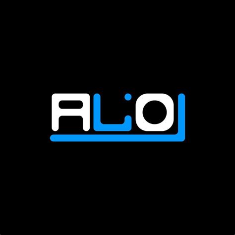 ALO letter logo creative design with vector graphic, ALO simple and ...