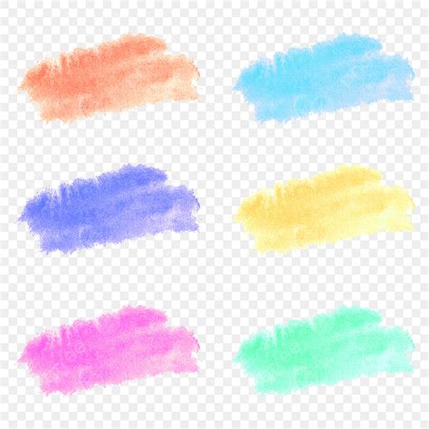 Hand Paint Watercolor PNG Picture Hand Painted Watercolor Colorful