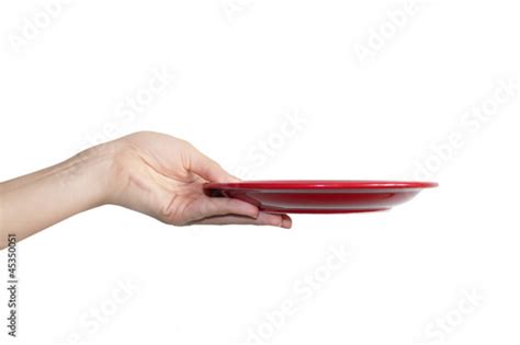 Hand Holding Plate Stock Photo And Royalty Free Images On Fotolia