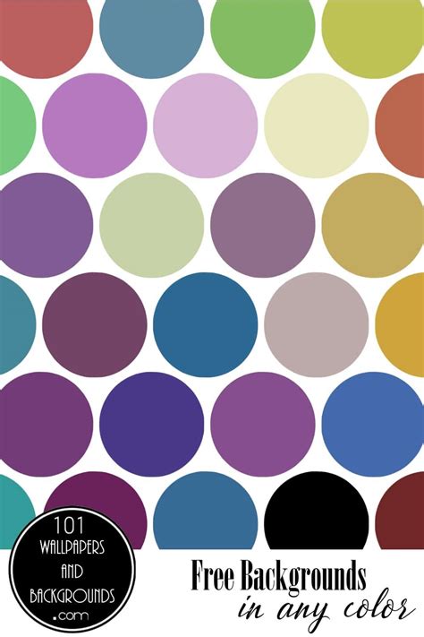 FREE Polka Dot Background Maker | Any Color Available