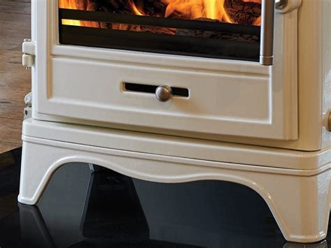 Capital Fires The Bassington Eco Skirted In Warm White Enamel Wood