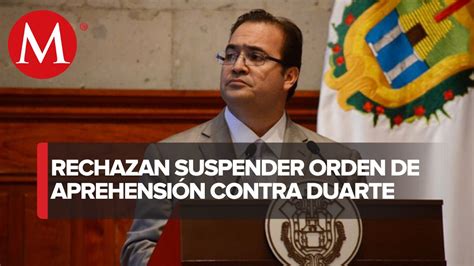 Juez Rechaza Suspender Orden De Captura Contra Duarte Por Desaparición