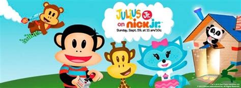 Nick Jr Julius Jr Season1 13集 4dvd 高清 Nick Jr Nicklodeon系列英語早教系列