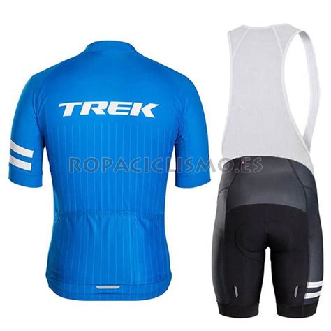 Maillot Trek Bontrager Tirantes Mangas Cortas Azul