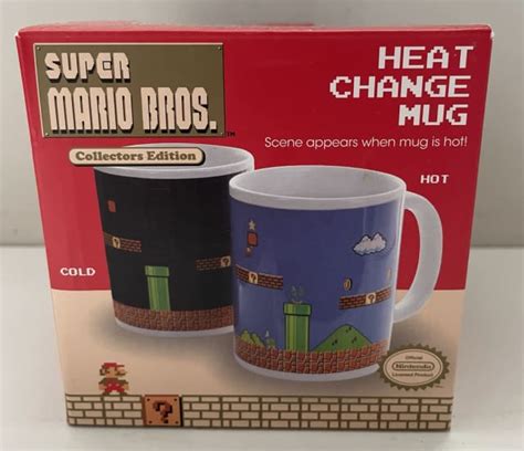 Super Mario Bros Heat Change Mug Collectables In Coopers Plains Qld