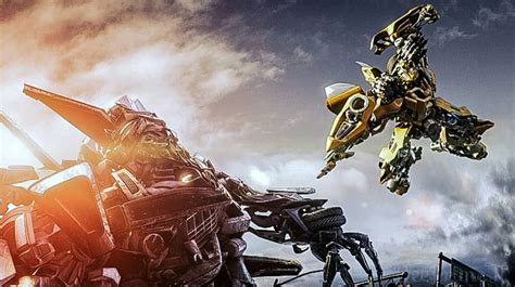 Unusual For Them But For The Boom: Transformers 1 Bumblebee Vs Barricade